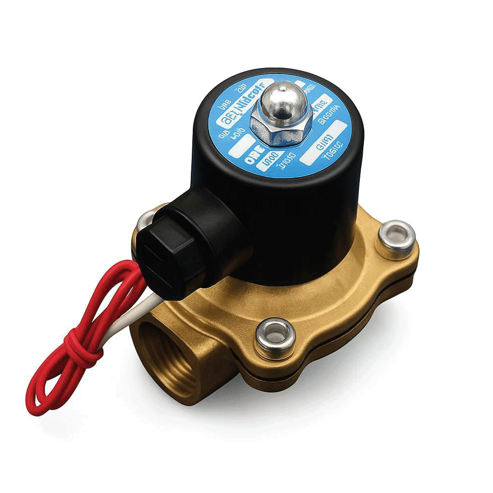 Solenoid valve for waste chute operation