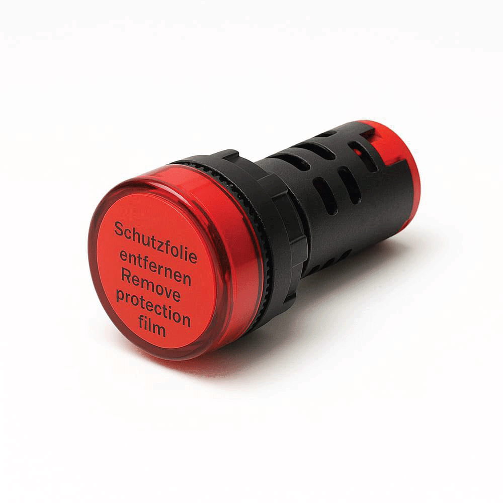 24V indicator lamp for chute system control panel